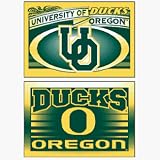 Oregon Ducks Set of 2 Magnets **