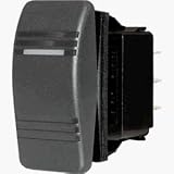 Blue Sea 8283 Switch Contura Spdt On-Off-On - Electrical Components - Blue Sea System by BLUE SEA SYSTEM