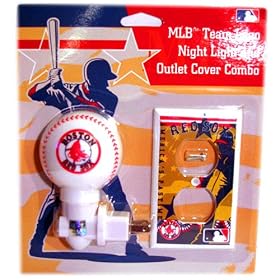 <b>Pro Specialties Boston Red Sox Night Light & Outlet Cover</b>