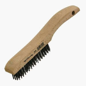 Forney Industries 32334 Shoe Handle Wire Brush by Forney