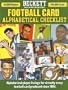 Beckett Football Alphabetical Checklist (Beckett Football Card Alphabetical Checklist)