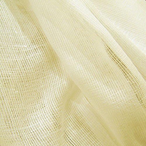 5 Yards Antique Ivory Tobacco Cloth Cotton Fabric Lightweight for Wedding Decor by Jubilee Creative Studio