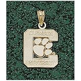 LogoArt Clemson Tigers 10K Gold Team Logo Pendant