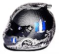 AUTOGRAPHED 2016 Dale Earnhardt Jr. #88 Nationwide Racing SKULL HELMET Hendrick Motorsports Signed Lionel 1/2 Scale NASCAR Replica Mini Helmet with COA