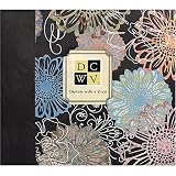 DCWV 12x12 Postbound Scrapbook Photo Album FLOWER DOODLES