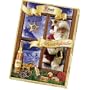 Asbach Uralt Brandy Filled Chocolate Advent Calendar with Santa Scene