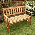 BillyOh Signature Acacia 2 Seater Wooden Garden Bench