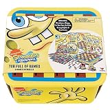 61Z4JXN3srL. SL160  SpongeBob big tub full of games   six games on wheels