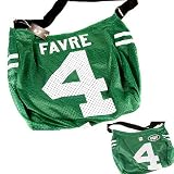 New York Jets NFL Favre #4 Little Earth Jersey Tote Purse