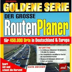 Goldene Serie. Der grosse RoutenPlaner. CD- ROM f�r Windows 95/98