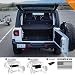 GPCA Cargo Cover LITE for Jeep Wrangler JL 4DR Sports/Sahara/Freedom/Rubicon Unlimited 2018-2019 Model (Under Hardtop) (Under SoftTop)