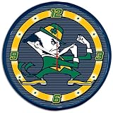 Notre Dame WinCraft NCAA Round Clock