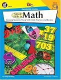 The 100+ Series Mixed Skills in Math, Grades 7-8: Keeping Students Sharp With Daily Practice and Review