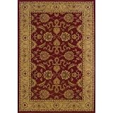 - Red Allure Floral Rug - 1'11x7'6 by -