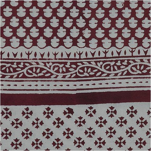ShalinCraft Cotton Bed Sheet Khadi Print India Asian Decor Home Interiors Twin Size