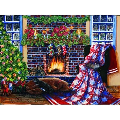 Not a Creature was Stirring 500pc Jigsaw Puzzle by Diane Phalen