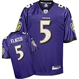 Reebok Baltimore Ravens Joe Flacco Youth Replica Team Color Jersey