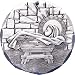 Hand Made in America Limited Edition 2009 Christian Ornament In a Manger Made in USA