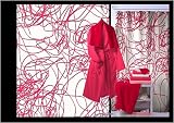 Duschvorhang Showertoy 180x200 cm SPAGHETTI Pink