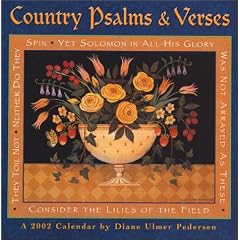 Country Psalms & Verses 2002 Calendar