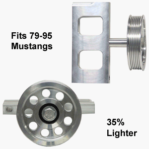 Ultra Light Smog Pump Eliminator Kit 1979-1995 Mustangs
