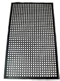 New Star 1 pc Heavy Duty Black 36x60 inch Restaurant / Bar Anti-Fatigue Rubber Floor Mat