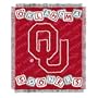 NCAA Oklahoma Sooners 36-Inch-by-46-Inch Woven Jacquard Baby Throw