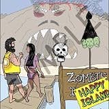 Halloween - Zombie Survivor Game Shows - 3 Inch Snowflake Porcelain Ornament