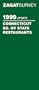 Zagat Survey/1999 Connecticut/Southern New York State Restaurants (Annual)