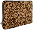Leopard Animal Print Faux-fur Carrying Case Sleeve for Apple iPad Wifi / 3G 16GB, 32GB, 64GB