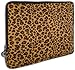 Leopard Print Faux-fur Textured fit most of 10.1" Netbook Laptop Sleeve Carrying Case