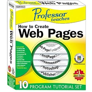 Professor Teaches How to Create Web Pages 2.0 (Old Version) by Individual Software Inc.