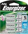 Energizer Power Plus NiMH AA Rechargeable Batteries, 8-count (2300 mAh, Pre-Charged)