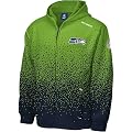 Seattle Seahawks Ascent 2009 Sideline Drift Full Zip Fleece Hooded Jacket