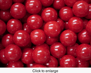 Gumballs Really!! Cherry (2 Pounds) by Oak Leaf Confections Co.