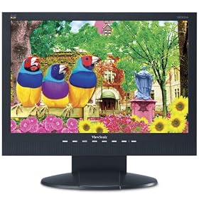 ViewSonic VA1912WB 19-inch Widescreen LCD Monitor (Black) by ViewSonic