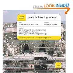 Quick Fix French Grammar (Teach Yourself Languages)