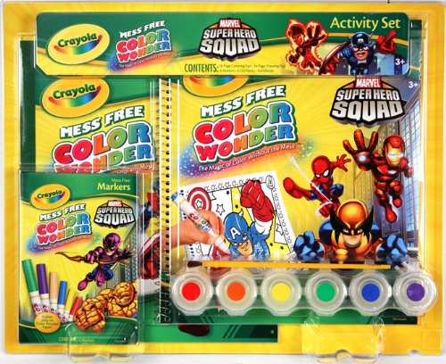 Crayola Wonder Super Hero Sqaud
