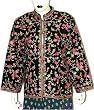Womens Outerwear Jackets Wool Fabric Handmade in Kashmir Size 14 (jkt345)