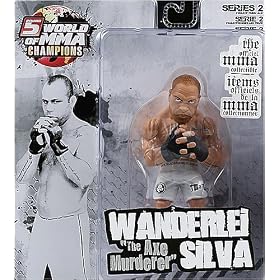 Round 5 World of MMA Champions UFC Series 2 Action Figure Wanderlei Axe Murderer Silva by Mixed Martial Arts - MMA