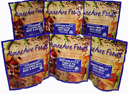 AlpineAire Foods Freeze-Dried Beef Sampler