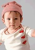 Organic Knot Cap Zen Red Stripes (Size=One_size(0-12m))