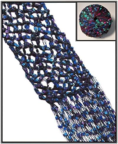 Eros 1-Ball Scarf Knit Kit - Perfect Fashion Scarf! - JEWELTONES