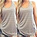 Creazy High Quality Women Summer Lace Vest Top Short Sleeve Blouse Casual Tank Tops T-Shirt (XXL)