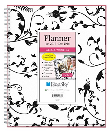 Blue Sky 2016 Weekly & Monthly Planner, Wire-O Binding, 8.5