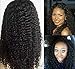 Royal-First 14-30in Long Glueless Kinky Curly Lace Front Wig Brazilian Virgin Human Hair Wigs for Women 150% Density Medium Cap