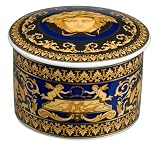 Versace by Rosenthal Medusa Blue Covered Box