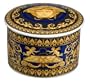 Versace by Rosenthal Medusa Blue Covered Box