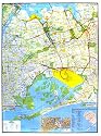 Queens County, Ny Flat Map