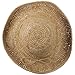 Crochet Raffia Straw Hat With Self-Tie - Tan OSFM